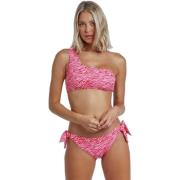 Bikini Admas Maillot de bain 2 pièces asymétrique zebra femme