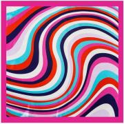 Sjaal Alberto Cabale Kleine veelkleurige zijden sjaal Cléo