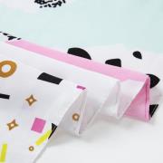 Sjaal Alberto Cabale Athena Patch Print katoenen stola