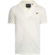 Polo Shirt Korte Mouw Lyle &amp; Scott Linnen poloshirt met reverskraa...