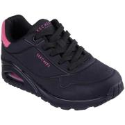 Lage Sneakers Skechers Uno-POP BACK 177092-BKHP Black Hot Pink