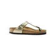 Sandalen BIRKENSTOCK Gizeh Birko-Flor Regular - Gold