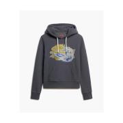 Sweater Superdry Sweatshirt à capuche femme Vintage Logo Tokyo