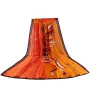 Sjaal Alberto Cabale Zijden Stola Winged Florina