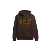 Sweater Superdry Sweatshirt à capuche Vintage Logo Ton sur Ton