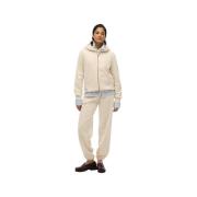 Sweater Superdry Sweatshirt à capuche zippé femme Logo Essential