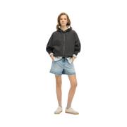 Sweater Superdry Sweatshirt à capuche zippé femme Studios