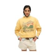 Sweater Superdry Sweatshirt ample à motif femme Souvenir