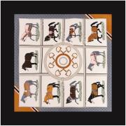 Sjaal V 1969 Paardenzijde Vierkant