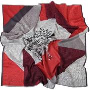 Sjaal Alberto Cabale Grote Zijde Vierkant Snake Zoé