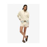 Sweater Superdry Sweatshirt en velours à col zippé femme