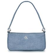 Handtas Calvin Klein Jeans DENIM SHOULDER POUCH W/STRAP