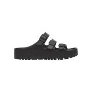 Sandalen BIRKENSTOCK Florida III EVA PAPILLIO Platform Narrow - Black