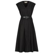 Lange Jurk MICHAEL Michael Kors COTTON POPLIN MIDI DRS