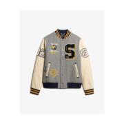 Windjack Superdry Bomber à écussons College
