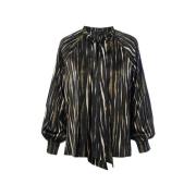 Windjack Mart Visser Bension Print Blouse