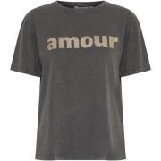 T-shirt Korte Mouw B.young T-shirt femme Solko Text
