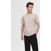 T-shirt Selected 16092508 ASPEN-OATMEAL