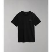 T-shirt Napapijri SELBAS NP0A4GBQ-041 BLACK