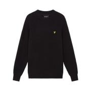 Trui Lyle &amp; Scott KN1701V SHAKER STITCH-Z86.