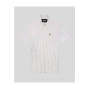 Overhemd Lange Mouw Lyle &amp; Scott SW2213V SHORT SLEEVE SHIRT-X334 C...