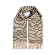 Sjaal Pieces 17083758 JIRA-WHITE PEPPER