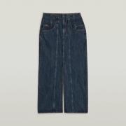 Rok G-Star Raw D25289-VIKTORIA MOTO LONG SKIRT-G852 WORN IN INDIGO