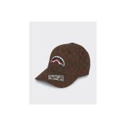 Hoed Sprayground SP6628 SMOOTH-CHECK CAP BROWN