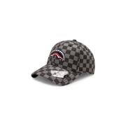 Hoed Sprayground SP6628 SMOOTH-CHECK CAP GREY