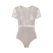 Onderhemden Pieces 17095132 SICCA-SILVER GRAY