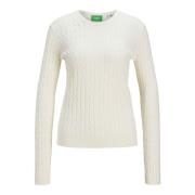 Trui JJXX 12264850 CARA CONFY CABLE-VANILLA ICE