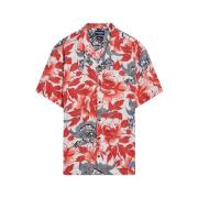 Overhemd Lange Mouw Superdry Chemise Hawaiian Resort