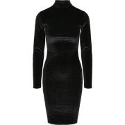 Jurk Urban Classics Robe velour femme turtle neck