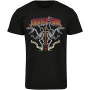 T-shirt Korte Mouw Urban Classics T-shirt Jurassic Park Rock
