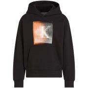 Fleece Jack Calvin Klein Jeans Large Shifted Ck Hoodie