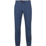 Broek BOSS Chino Sanderson Linnen Blend Donkerblauw