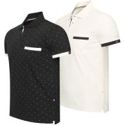 Polo Shirt Korte Mouw Cappuccino Italia Todi 2-Pack Polo