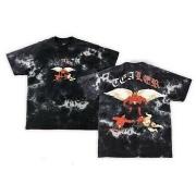 T-shirt Korte Mouw Tealer T-shirt Satan Battle