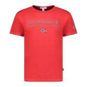 T-shirt Korte Mouw Geographical Norway Jasic Shirt