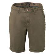 Korte Broek No Excess Short Chino Stretch Groen