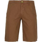 Broek No Excess Short Garment Dyed Camel