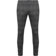 Broek Alberto Rob Stretch Broek Ruiten Antraciet