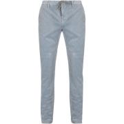 Broek Alberto Broek Jump Corduroy Lichtblauw