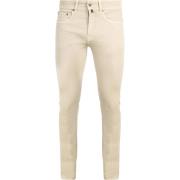Broek Pierre Cardin 5-Pocket Jeans Lyon Tapered Beige