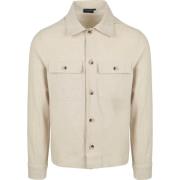 Sweater Suitable Drop Loop Overshirt Sand