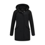 Parka Jas Thebrand Getailleerde Winterjas Capuchon