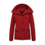 Parka Jas Thebrand Winterjas Getailleerd Capuchon