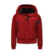 Parka Jas Gentile Bellini Gewatteerde Jas Kort Capuchon