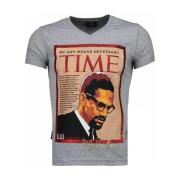 T-shirt Korte Mouw Local Fanatic Malcolm X