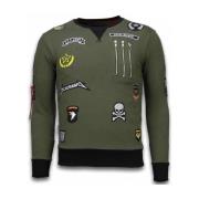 Sweater Local Fanatic Embroidery Patches